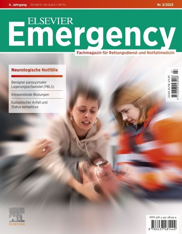 ELSEVIER Emergency. Neurologische Notfälle. 3/2023