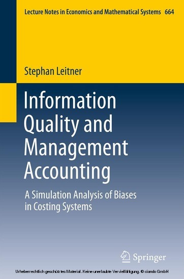 Information Quality and Management Accounting