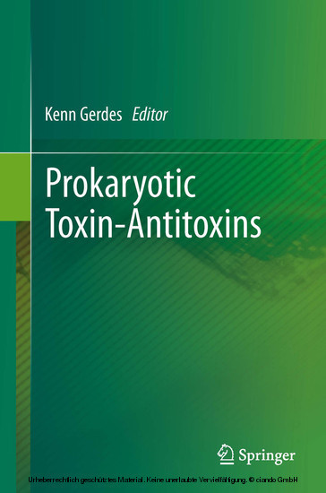 Prokaryotic Toxin-Antitoxins
