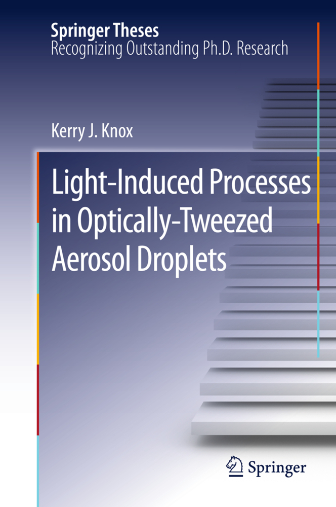 Light-Induced Processes in  Optically-Tweezed Aerosol Droplets