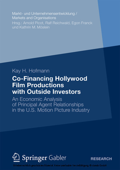 Co-Financing Hollywood Film Productions with Outside Investors