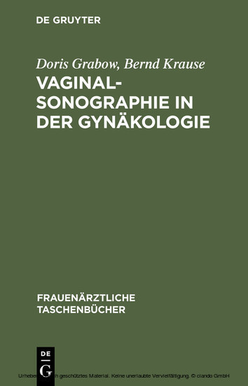 Vaginalsonographie in der Gynäkologie