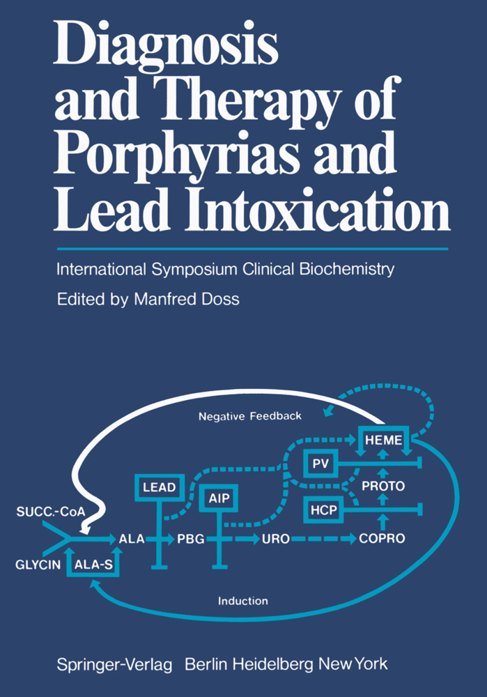 Diagnosis and Therapy of Porphyrias and Lead Intoxication