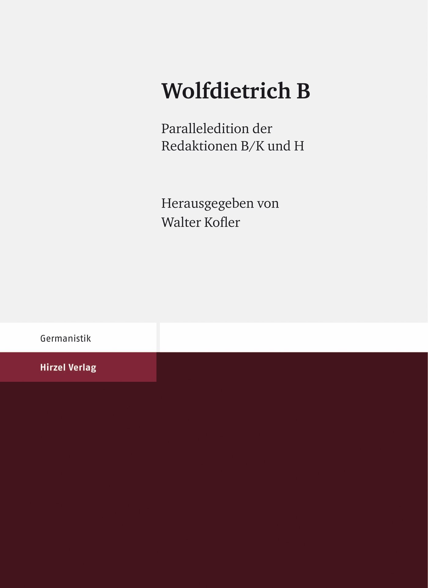 Wolfdietrich B