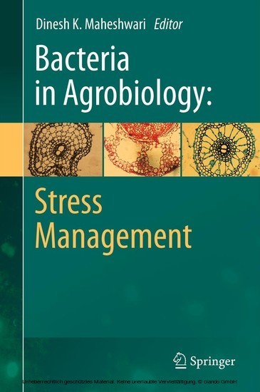 Bacteria in Agrobiology: Stress Management