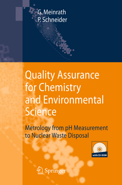 Quality Assurance for Chemistry and Environmental Science
