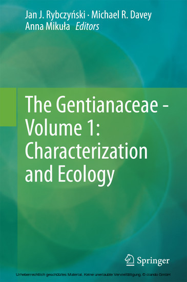 The Gentianaceae - Volume 1: Characterization and Ecology. Vol.1