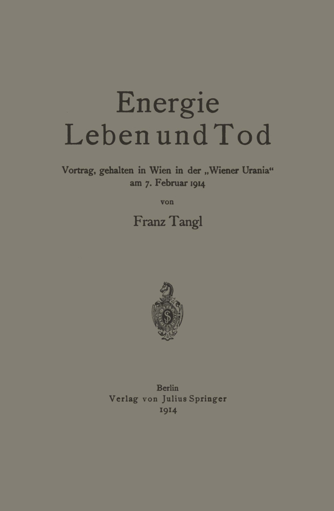 Energie Leben und Tod