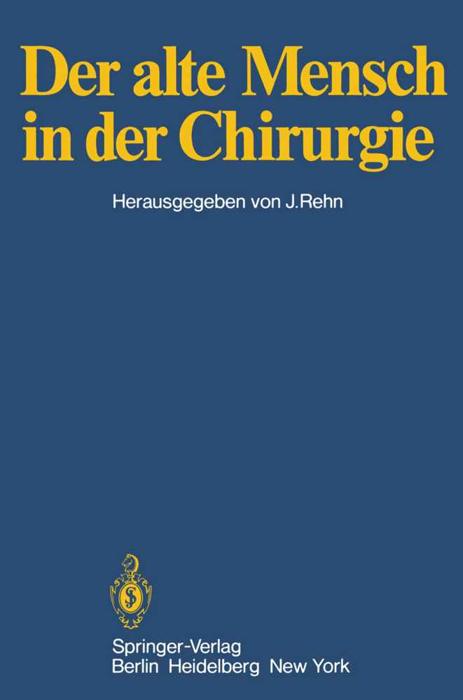 Der alte Mensch in der Chirurgie