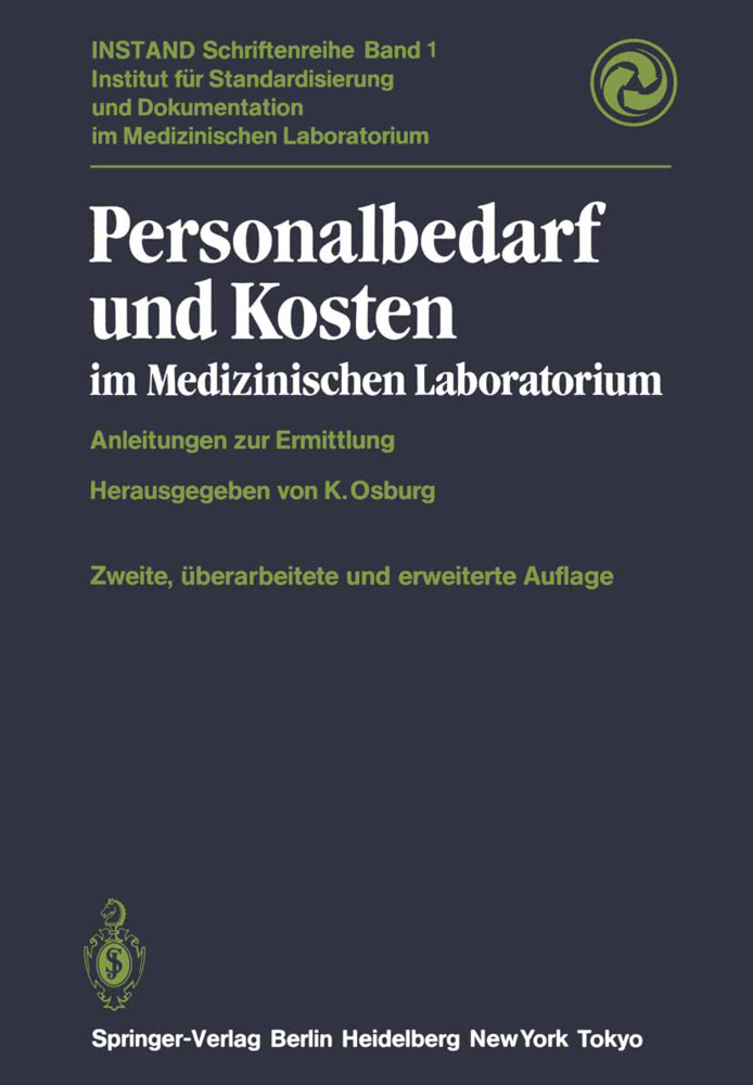 Personalbedarf und Kosten im Medizinischen Laboratorium