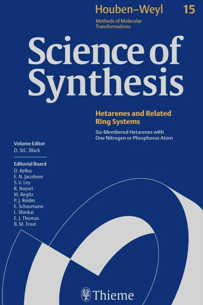 Science of Synthesis: Houben-Weyl Methods of Molecular Transformations  Vol. 15. Vol.15