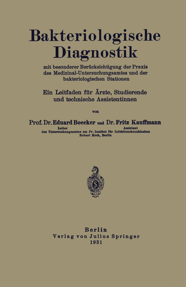 Bakteriologische Diagnostik