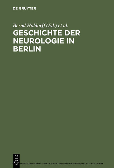 Geschichte der Neurologie in Berlin