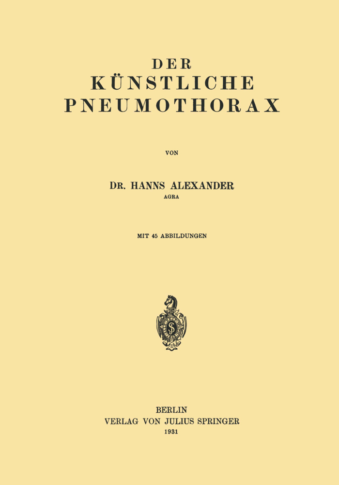 Der Künstliche Pneumothorax