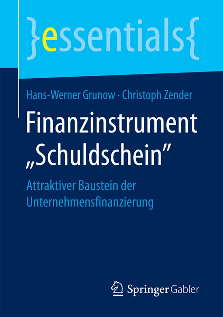 Finanzinstrument 'Schuldschein'