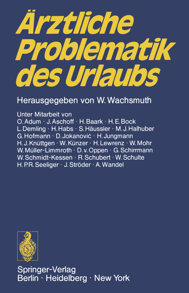 Ärztliche Problematik des Urlaubs