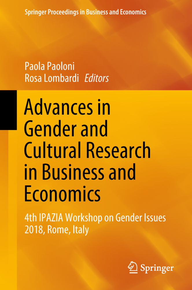 Advances in Gender and Cultural Research in Business and Economics