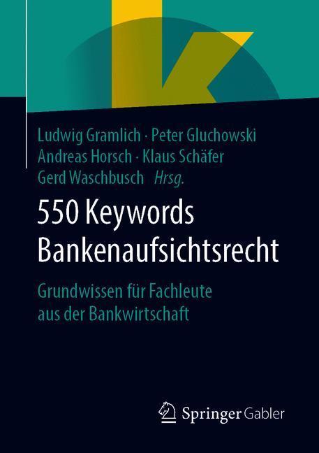 550 Keywords Bankenaufsichtsrecht
