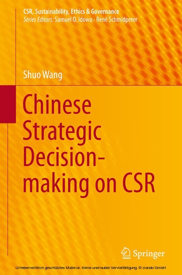 Chinese Strategic Decision-making on CSR