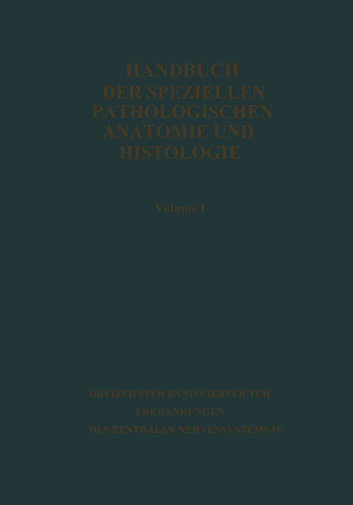 Handbuch der speziellen pathologischen Anatomie und Histologie