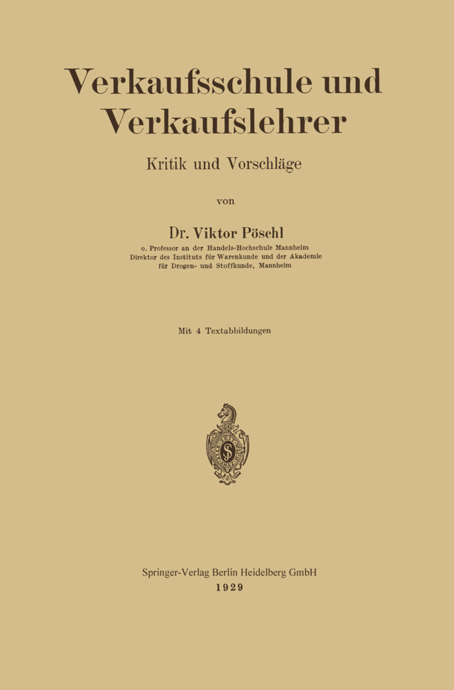 Verkaufsschule und Verkaufslehrer