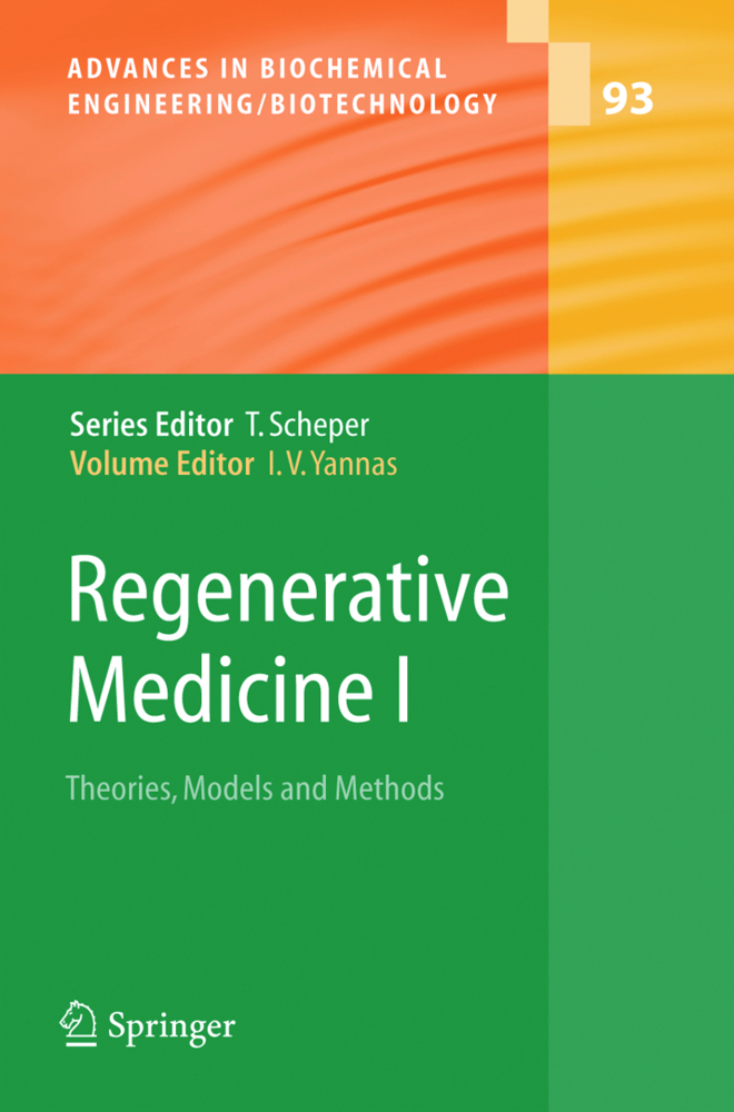 Regenerative Medicine I. Vol.1