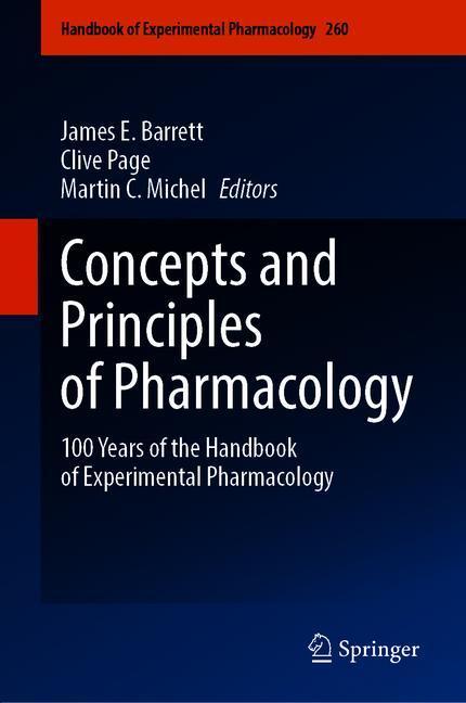 Concepts and Principles of Pharmacology