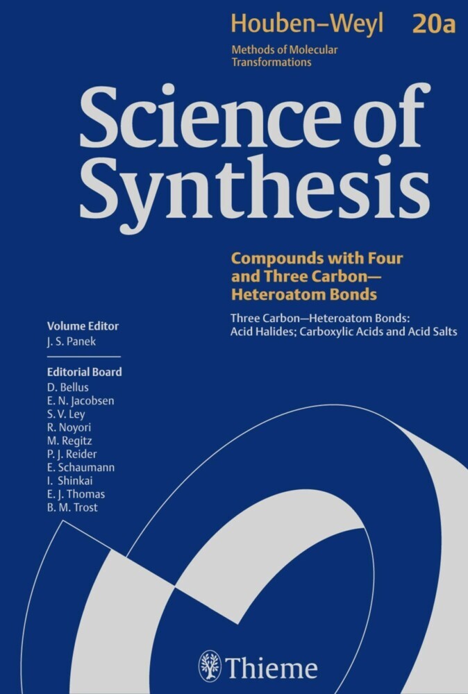 Science of Synthesis: Houben-Weyl Methods of Molecular Transformations  Vol. 20a. Vol.20a