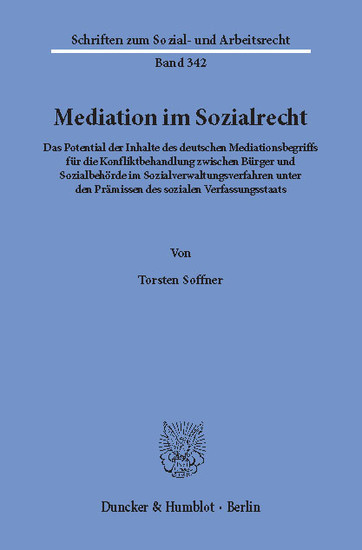 Mediation im Sozialrecht.