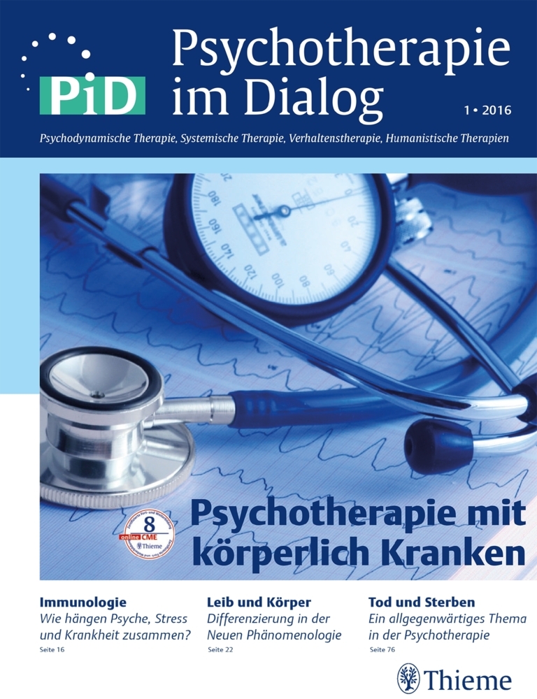 Psychotherapie mit körperlich Kranken