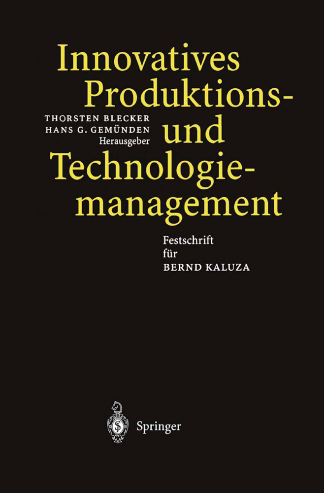 Innovatives Produktions- und Technologiemanagement