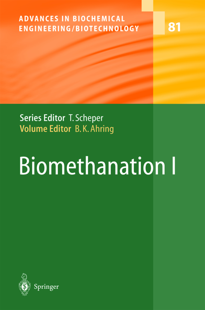 Biomethanation I. Vol.1