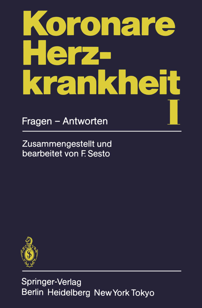 Koronare Herzkrankheit I