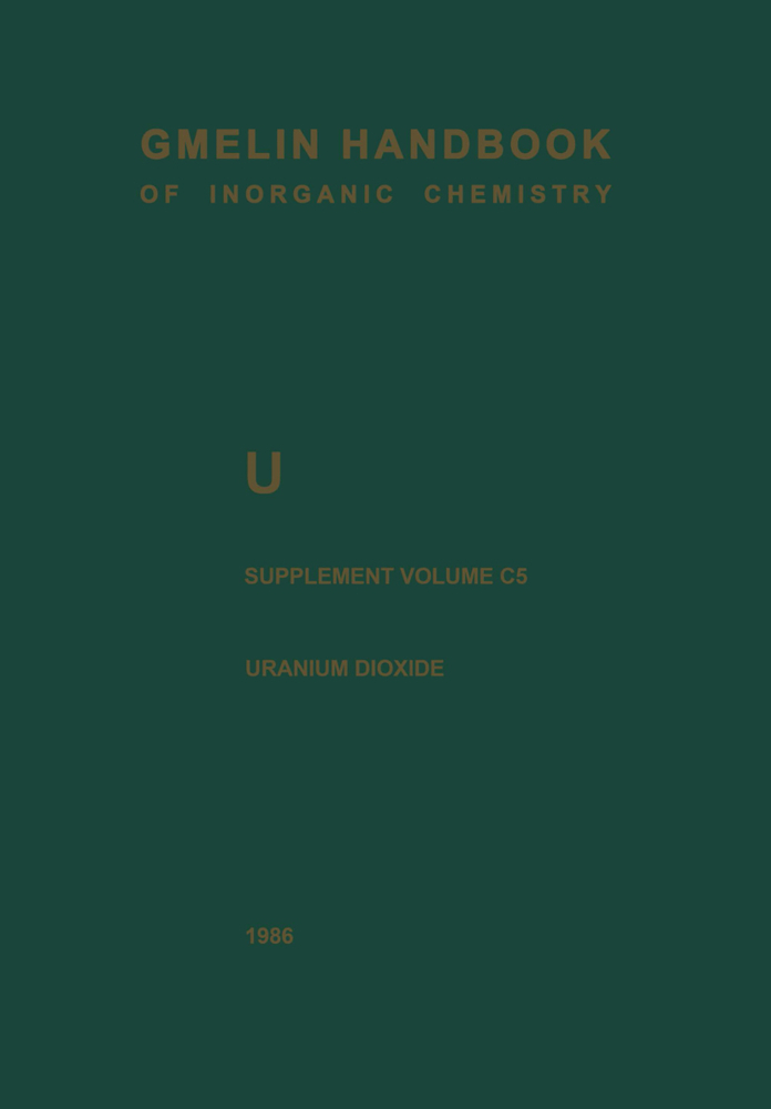 U Uranium. Supplement Vol.C5