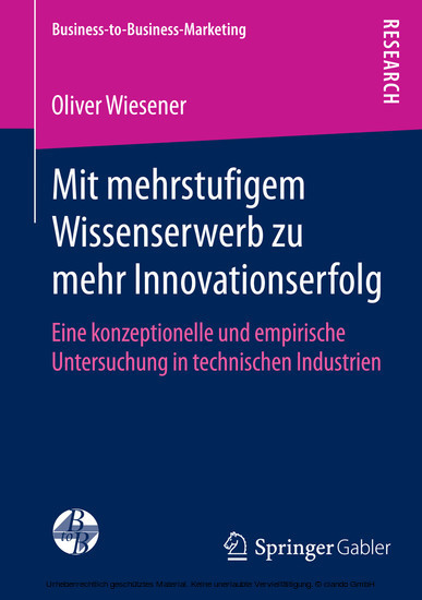 Mit mehrstufigem Wissenserwerb zu mehr Innovationserfolg