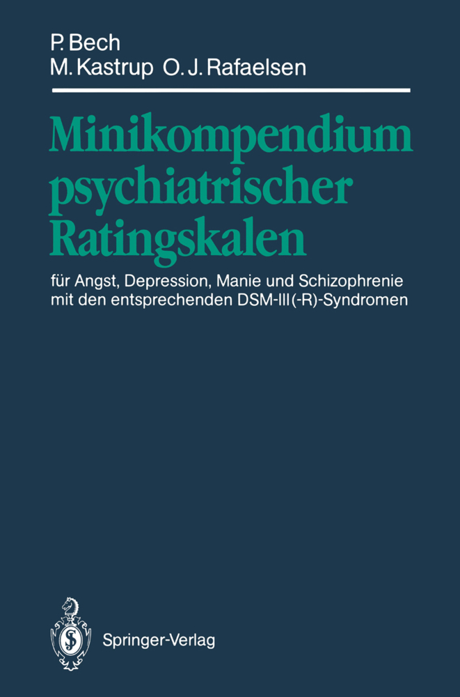 Minikompendium psychiatrischer Ratingskalen