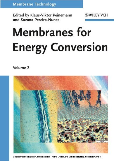 Membrane Technology: Volume 2: Membranes for Energy Conversion