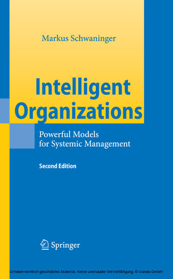 Intelligent Organizations