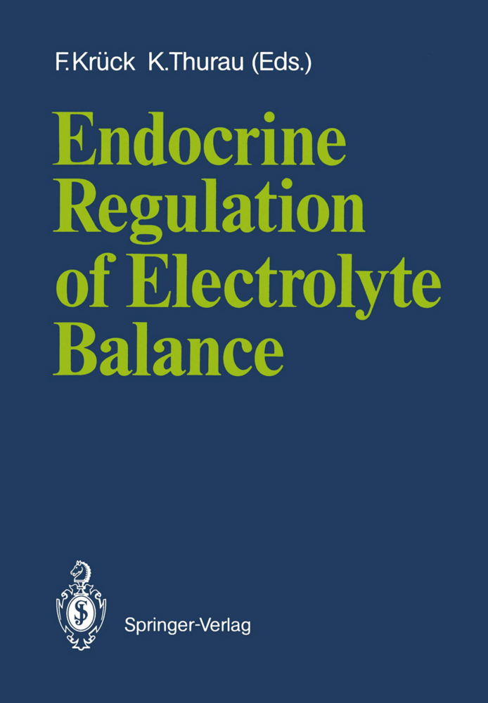 Endocrine Regulation of Electrolyte Balance