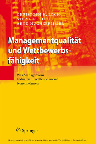 Managementqualität und Wettbewerbsfähigkeit