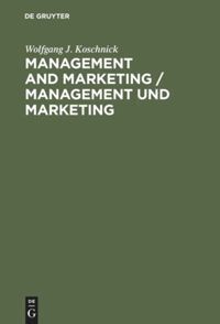 Management und Marketing, Enzyklopadisches Wörterbuch, Englisch-Deutsch. Management and Marketing, Encyclopedic Dictionary, English-German