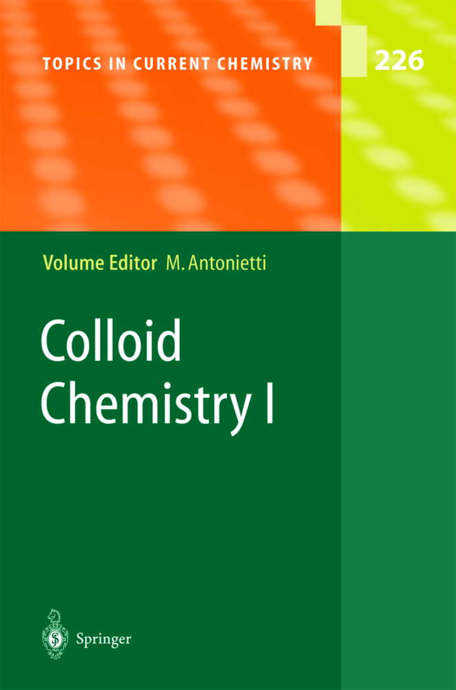 Colloid Chemistry I. Vol.1