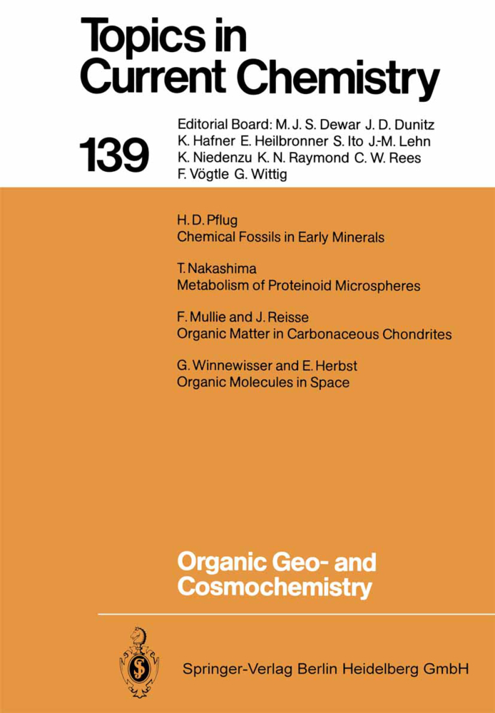 Organic Geo- and Cosmochemistry