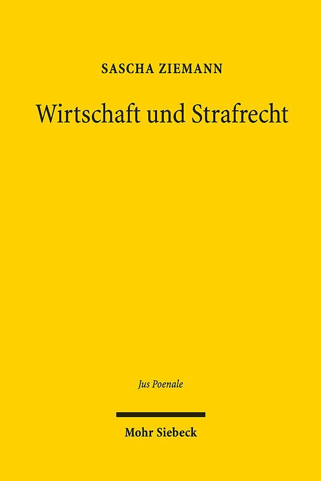 Wirtschaft und Strafrecht