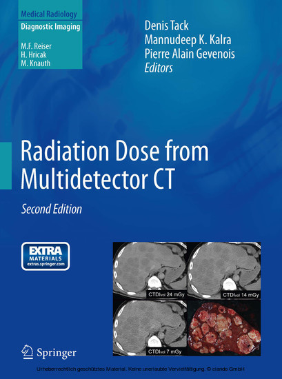 Radiation Dose from Multidetector CT