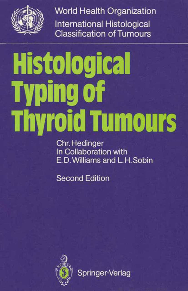 Histological Typing of Tyroid Tumours