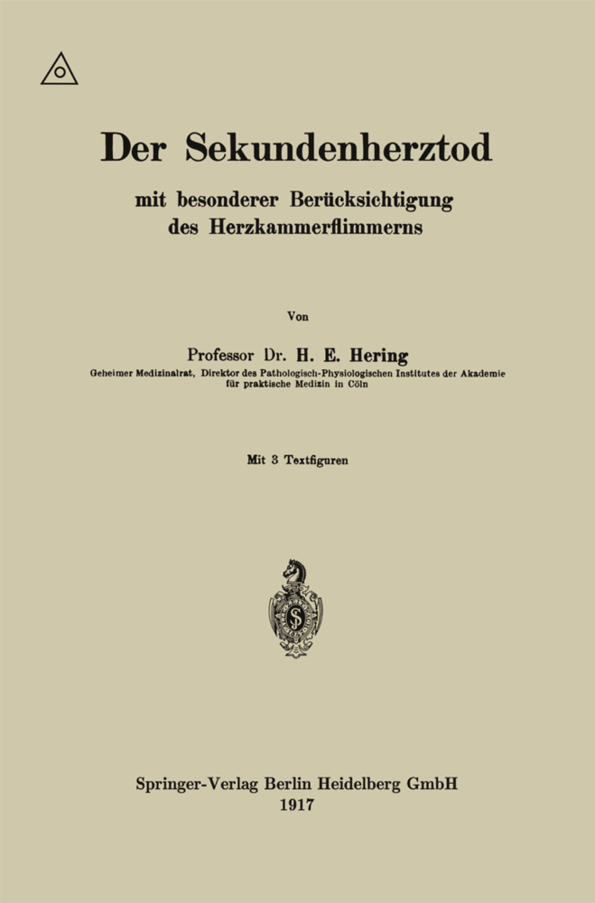 Der Sekundenherztod mit besonderer Berücksichtigung des Herzkammerflimmerns