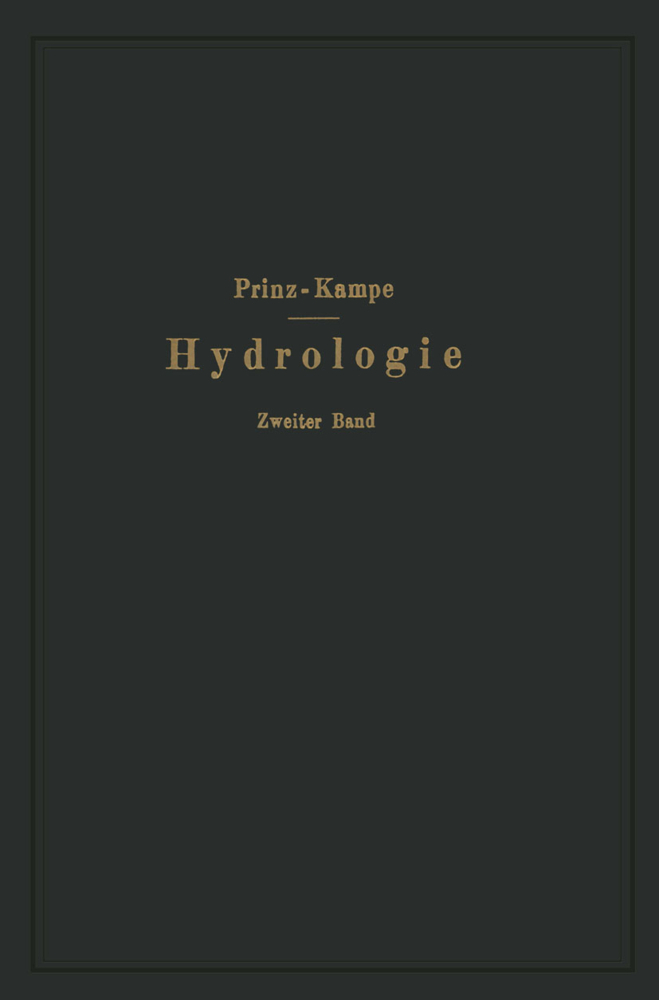 Handbuch der Hydrologie