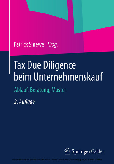 Tax Due Diligence beim Unternehmenskauf