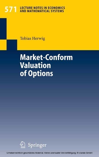 Market-Conform Valuation of Options